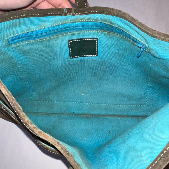 Ursula beaugeste military handbag. - Picture 4 of 6